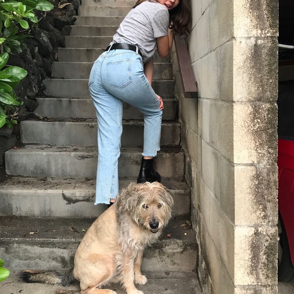 Gap high waisted jeans